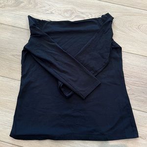 ZARA off the shoulder spandex top